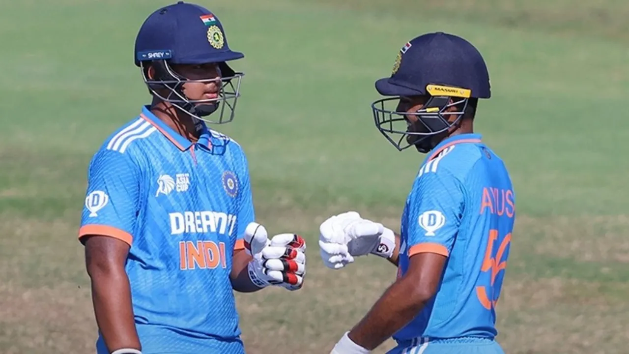 India U19 squad for tour of England